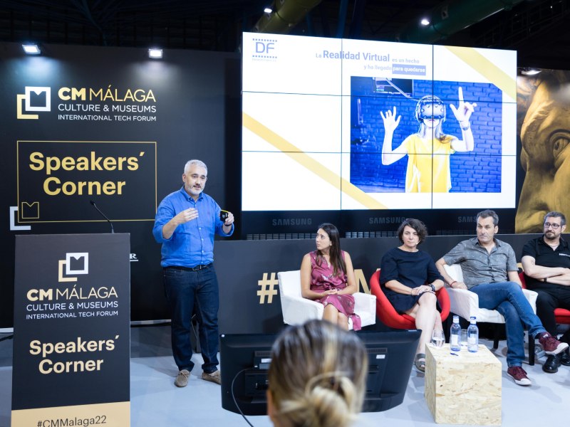 Uno de los paneles temáticos en CM Málaga 2022