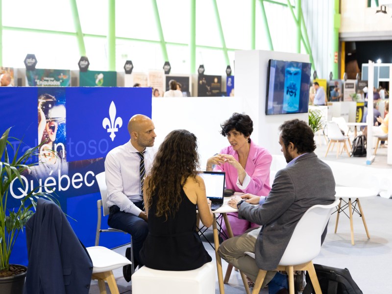 Zona expositiva CM Málaga 2022